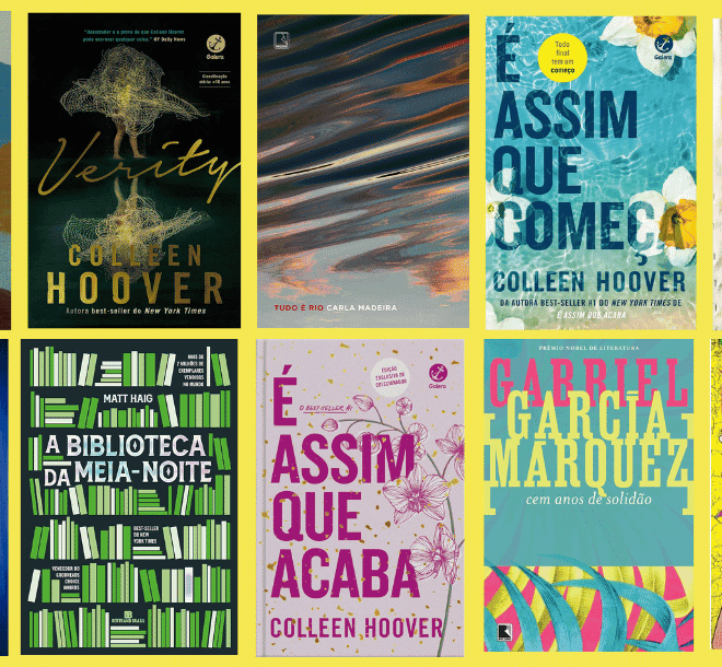Os 10 Livros de Ficção Mais Vendidos de 2025 (Até Agora!)