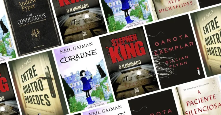 10 Livros de Terror Psicológico Que Mexem Com a Sua Mente