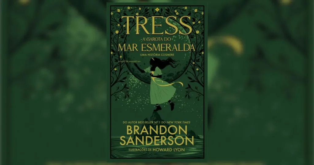 Capa do livro Tress, A Garota do Mar Esmeralda