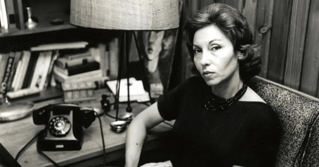 Foto da escritora Clarice Lispector