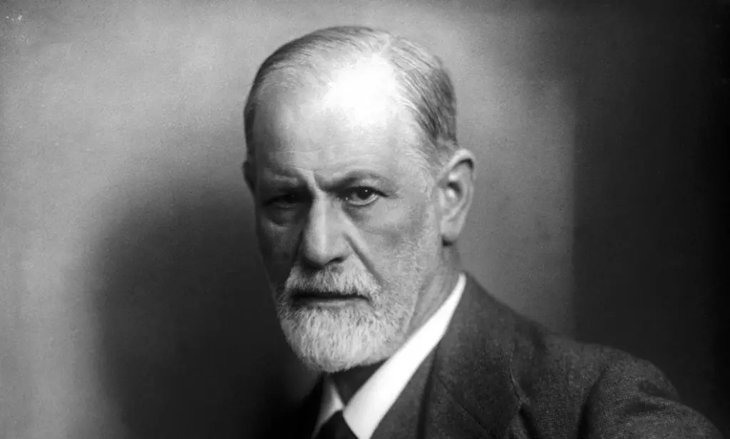 fotografia de Sigmund Freud