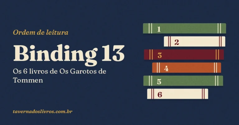 Ordem dos livros de Binding 13: os 6 livros de Os Garotos de Tommen