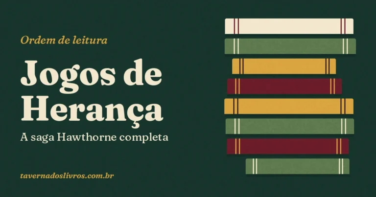 Ordem dos livros de Jogos de Herança e do spin-off O Grande Jogo