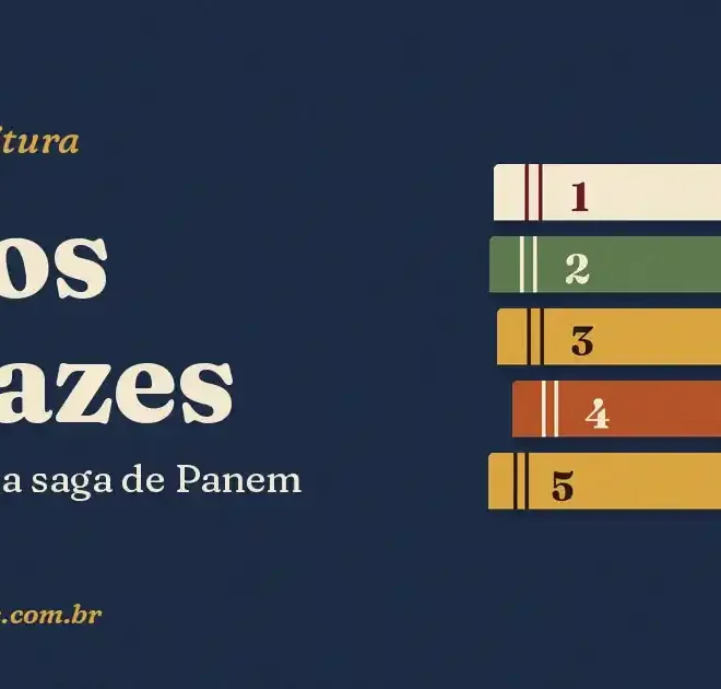 Ordem dos livros de Jogos Vorazes: os 5 livros da saga de Panem