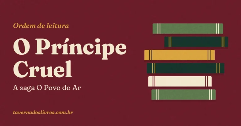 Ordem dos livros de O Príncipe Cruel: a saga O Povo do Ar