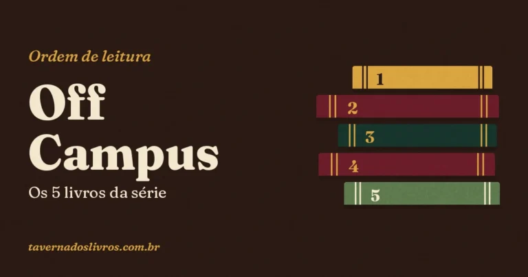 Ordem dos livros de Off Campus: os 5 livros da série