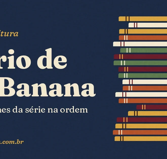 Ordem dos livros do Diário de um Banana: os 20 volumes da série